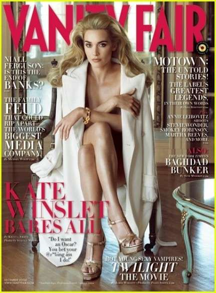 Kate Winslet posa per Vanity Fair ed è polemica