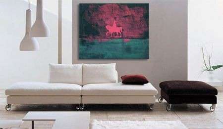 quadro e divano