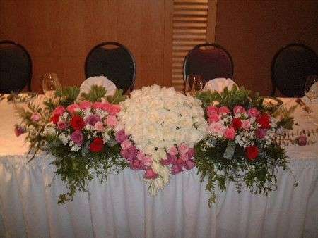 Gli addobbi floreali per il matrimonio