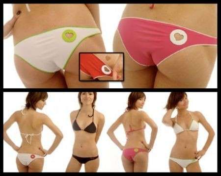 Abbronzatura originale con il bikini tatoo di Skin