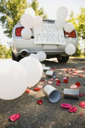 just married