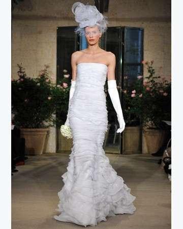 abito da sposa oscar de la renta