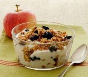 cereali e yogurt