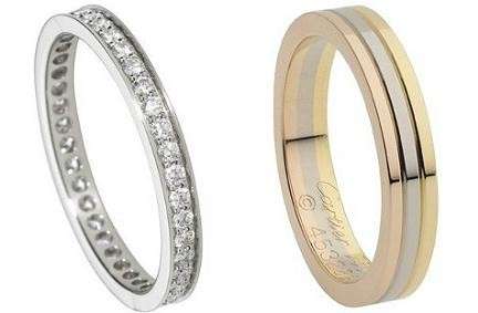 Fedine di fidanzamento di Cartier
