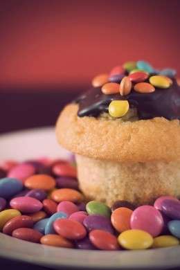muffin e smarties