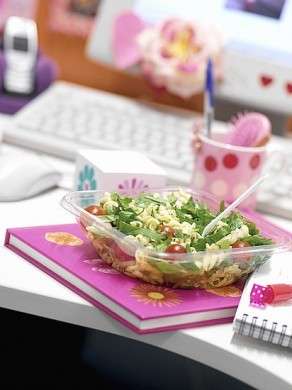 pranzo ufficio insalata