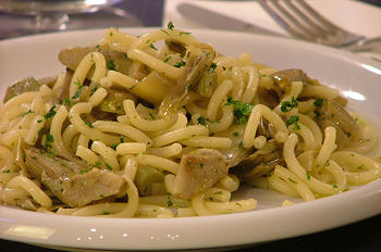 pasta carciofi