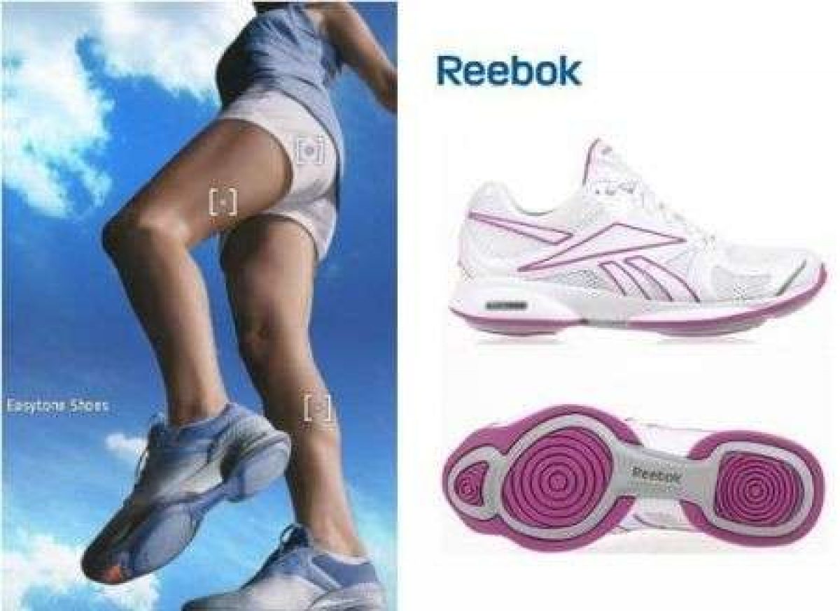 Scarpe tonificanti Easy Tone Reebok per gambe perfette | Pourfemme