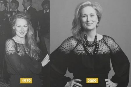 meryl streep ieri e oggi