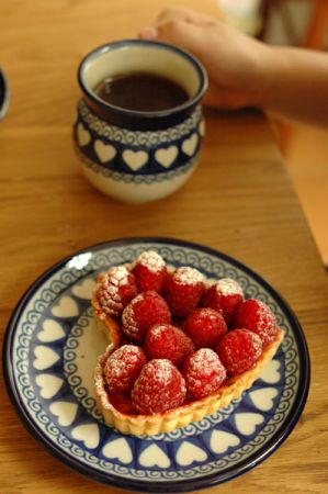 crostata cuore frutta