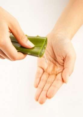 gel foglia aloe