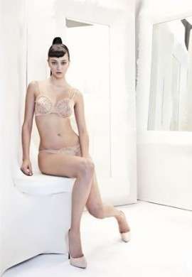 Intimo La Perla Jean Paul Gaultier reggiseno a cono