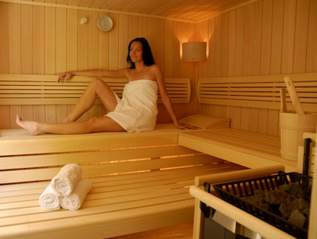 sauna finlandese