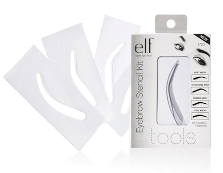 eyebrow stencil kit elf