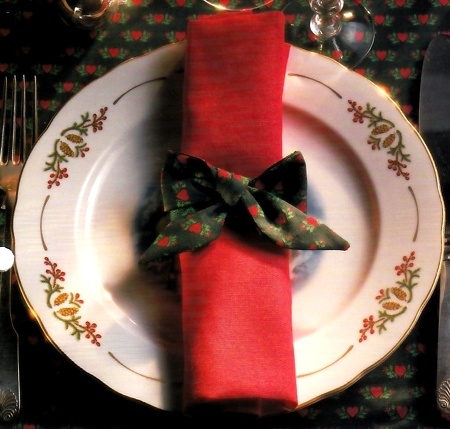 Portatovaglioli fai da te Natale