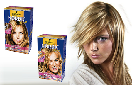 testanera nordic blonde meches