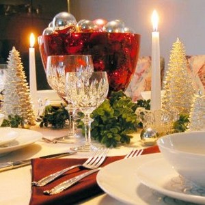 tavola natale bere vino
