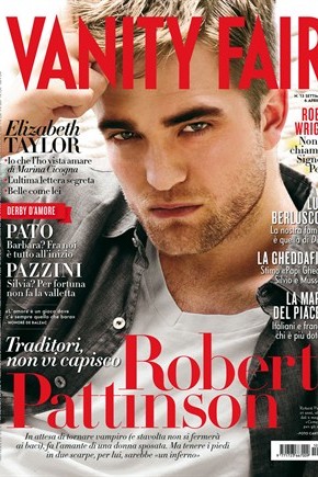 Robert Pattinson copertina vanity fair