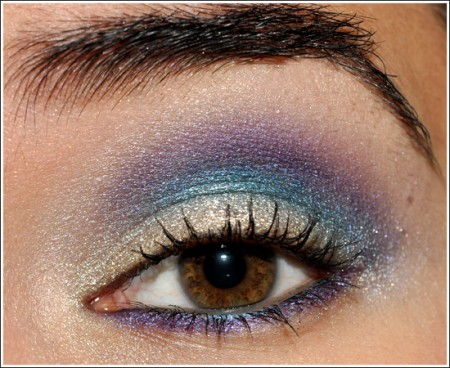 trucco occhi estate arcobaleno