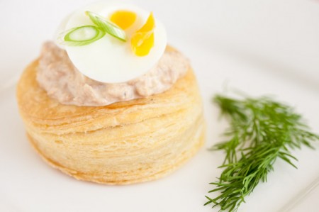 vol au vent mousse tonno