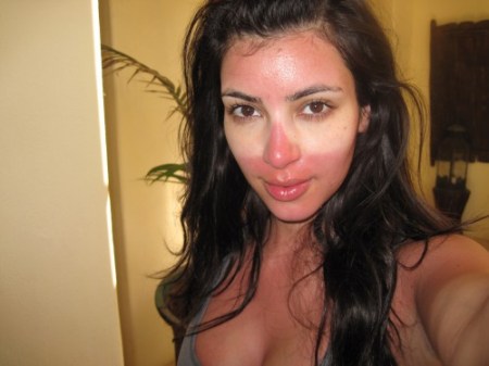kim kardashian scottatura solare