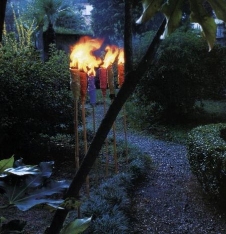 Torce da giardino fai da te