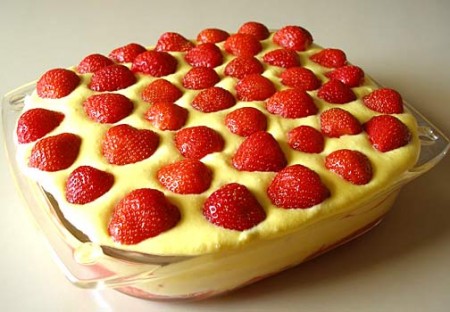ricette light Tiramisu fragole