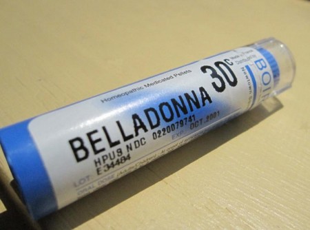 Belladonna omeopatia