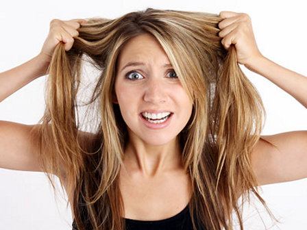 capelli stressati e sfibrati