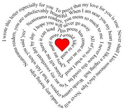 love poem heart saba
