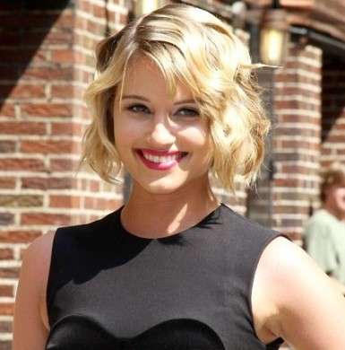 Dianna Agron capelli corti