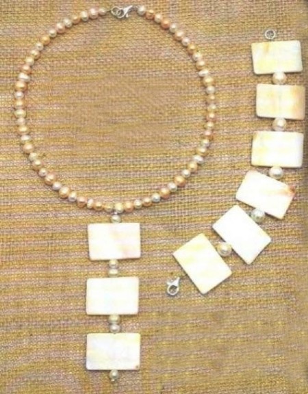 Gioielli in madreperla