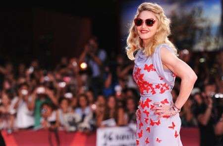 Madonna Red Carpet film W.E