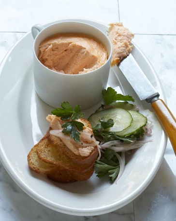 mousse al salmone
