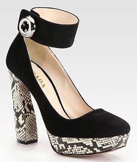 prada mary jane pitone