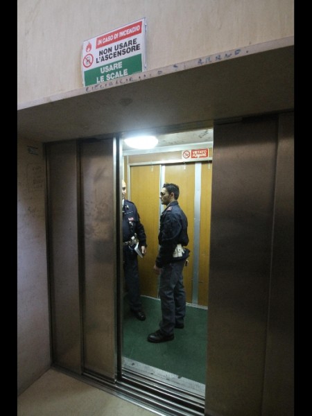 Decesso anziana ascensore ospedale Sassari