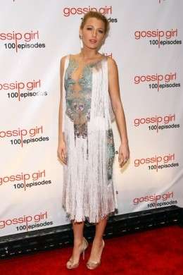 Blake Lively In Marchesa Look
