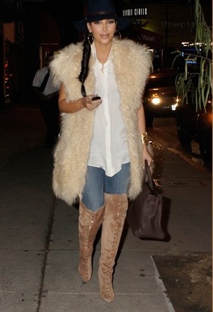 kardashian pelliccia