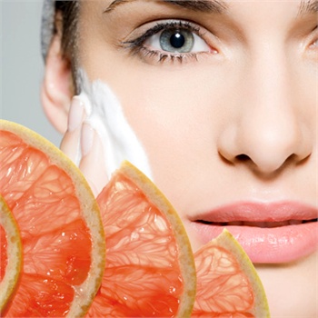 pulizia viso maschera arancia yogurt