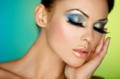 Trucco brillante festa
