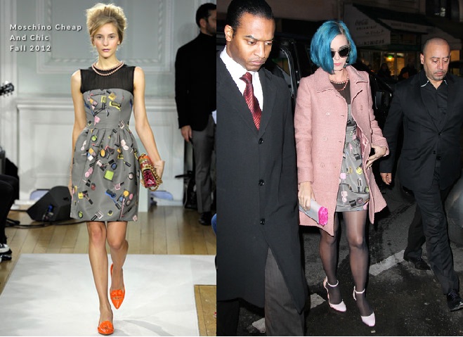 Katy Perry In Moschino Cheap And Chic