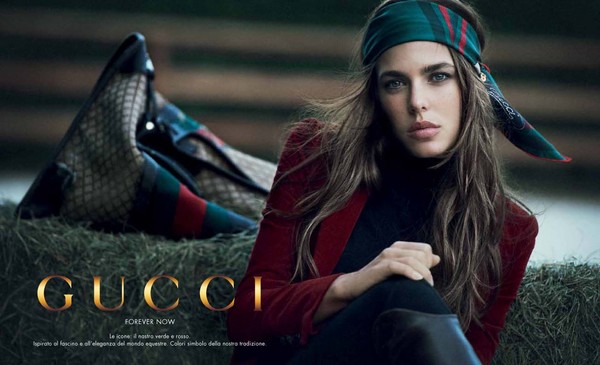 charlotte casiraghi per gucci