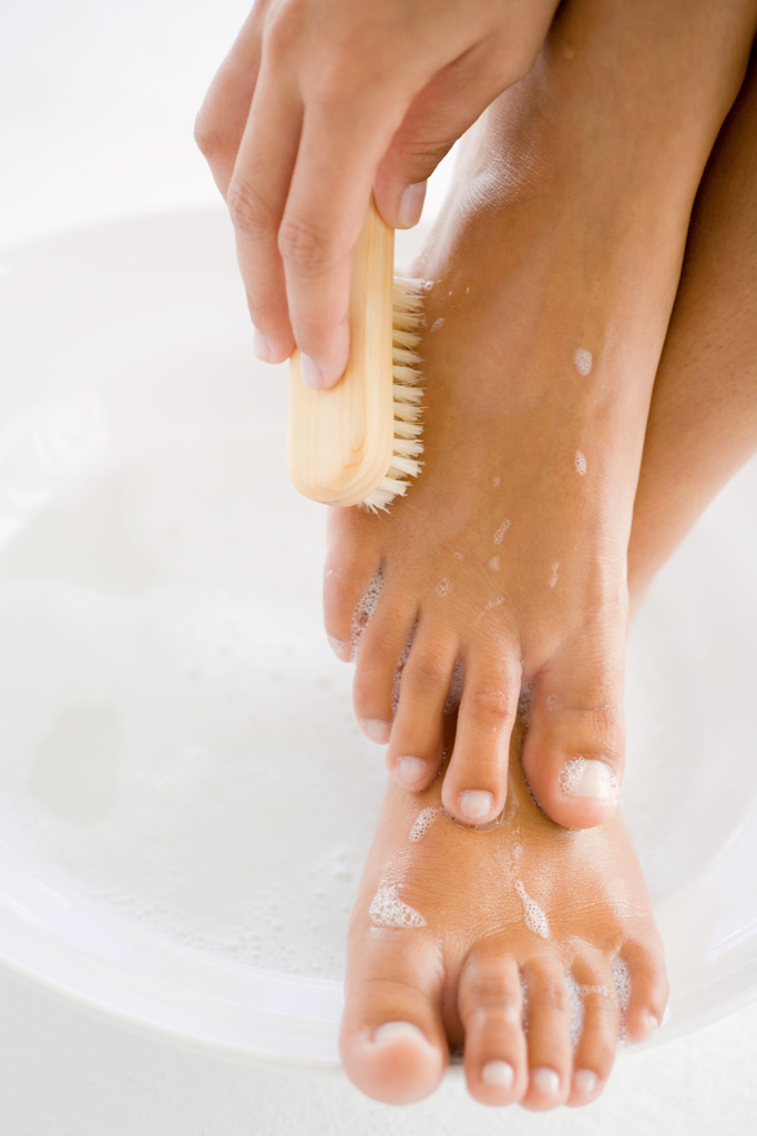 Pedicure casalinga