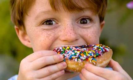 junk food bambini