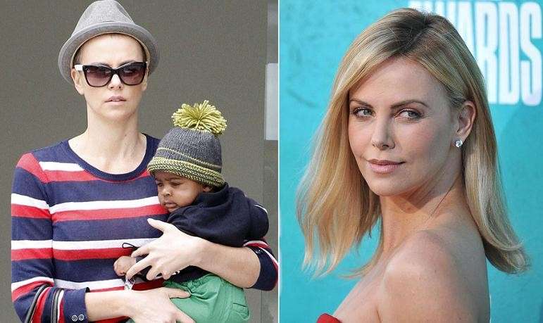 Charlize Theron cambia look ecco le foto prima e dopo i suo haircut