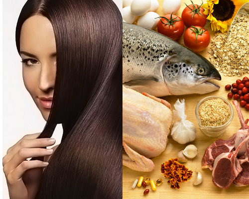 Capelli bellissimi e sani con i cibi giusti