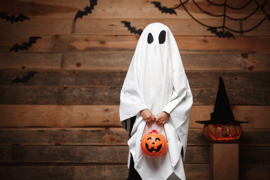 Costume Halloween per bambini fantasma