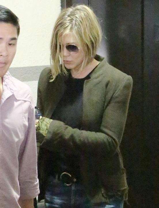 Jennifer Aniston con capelli a caschetto corto