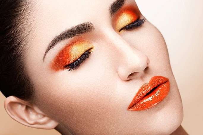 Make up orange per lestate 2014