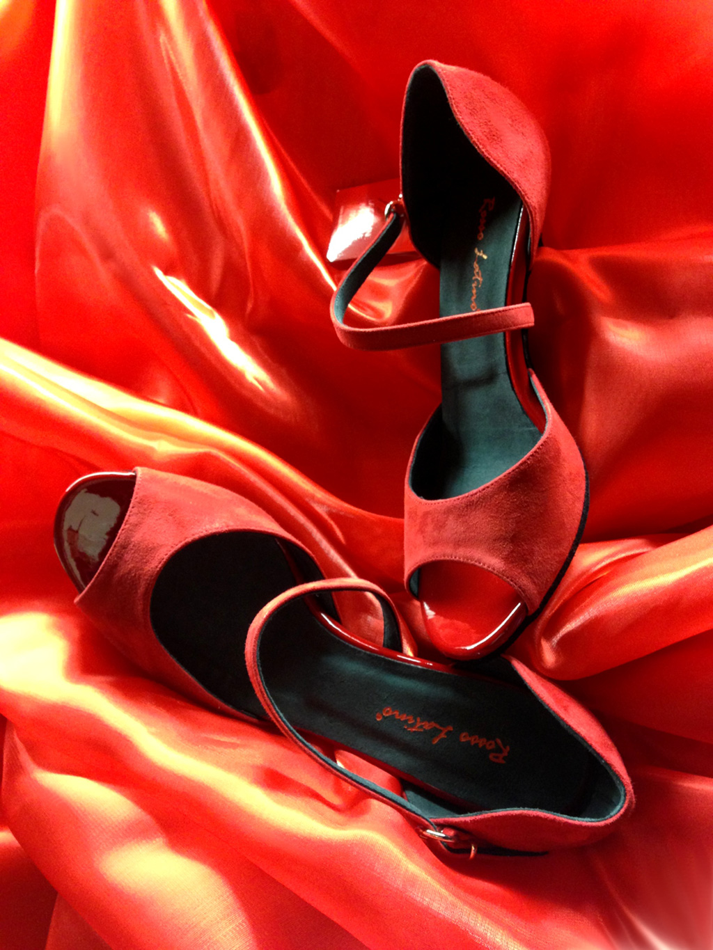scarpe rosso latino